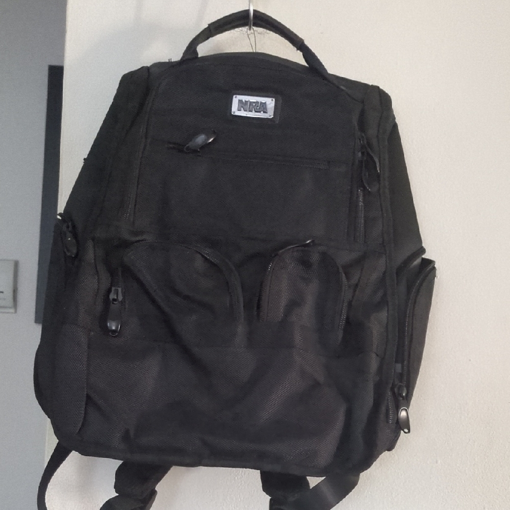 NRA Black Tactical Backpack Weapons Carrying Bag NOW ONLY $25